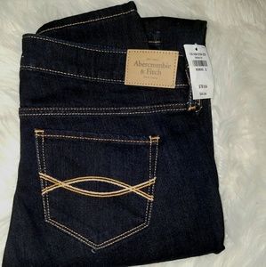 Abercrombie dark wash jeans